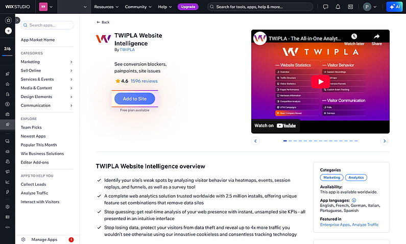 Installieren Sie die App