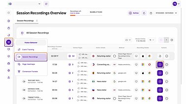 Watching a session replay